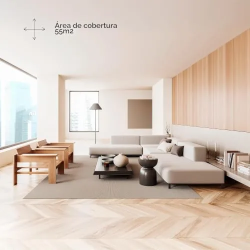 Ufesa ▫️ Comfort 1300 Purificador de ar com filtro HEPA, potência de 15 W, taxa de purificação de ar (CADR) de 130 m³/h, cobertura até 55 m², 3 velocidades, silencioso ≤55 dB, branco 5