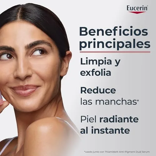 Eucerin ▫️ Anti-Pigment Gel de Limpeza Facial (400 ml), gel antimanchas para uma pele com um aspeto renovado e radiante num instante, esfoliante facial para reduzir as manchas escuras 2