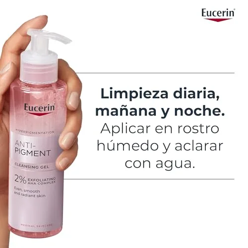 Eucerin ▫️ Anti-Pigment Gel de Limpeza Facial (400 ml), gel antimanchas para uma pele com um aspeto renovado e radiante num instante, esfoliante facial para reduzir as manchas escuras 5
