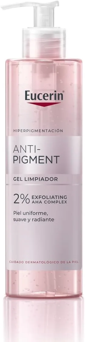 Eucerin ▫️ Anti-Pigment Gel de Limpeza Facial (400 ml), gel antimanchas para uma pele com um aspeto renovado e radiante num instante, esfoliante facial para reduzir as manchas escuras