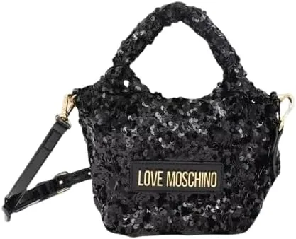Love Moschino ▫️ Jc4147pp0nkk100a - Saco de transporte, cor preta, Preto, tamanho único