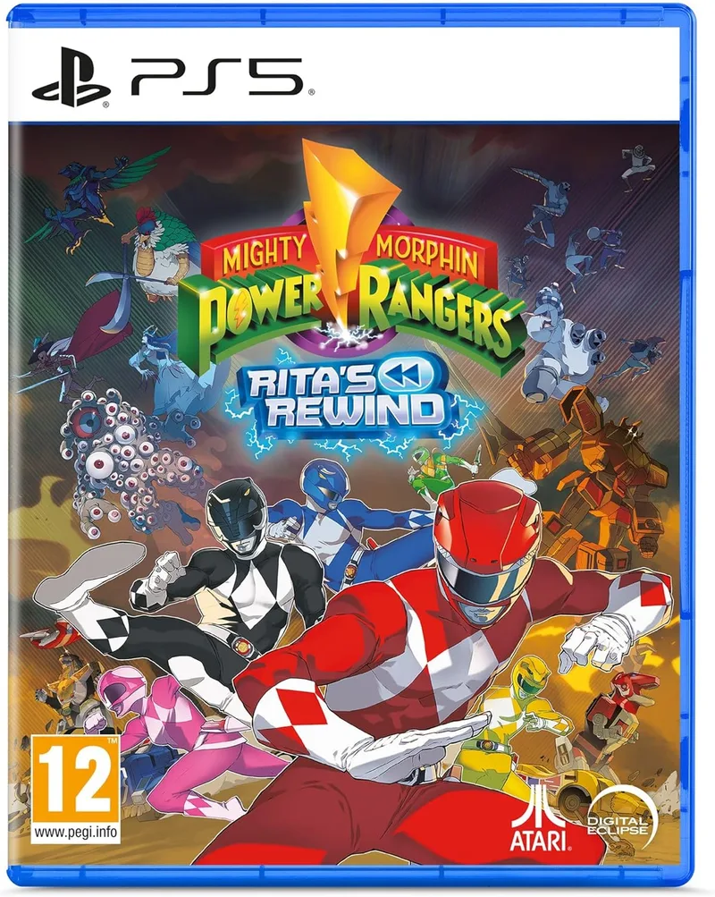 Atari ▫️ Mighty Morphin Power Rangers: Ritas Rewind - PS5