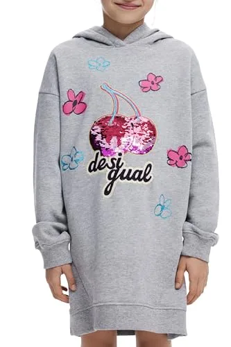 Desigual ▫️ Vestido Vest_Cher para meninas 3