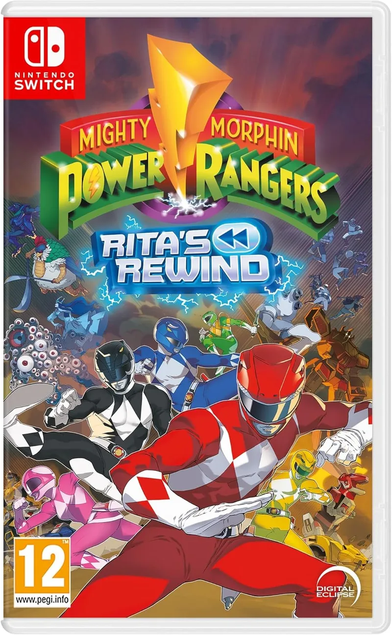 Atari ▫️ Mighty Morphin Power Rangers: Ritas Rewind - Switch
