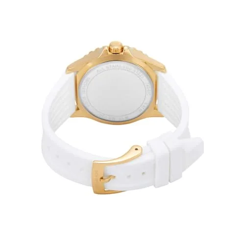 Michael Kors ▫️ Relógio Everest para mulher, movimento cronógrafo de quartzo com bracelete em aço inoxidável ou silicone 6