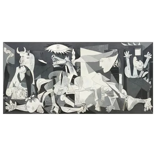 Educa ▫️ O quebra-cabeças de 1000 peças para adultos mais pequeno do mundo | Guernica, Pablo Picasso. Inclui cola Fix Puzzle. Dimensões: 30 x 46 cm. A partir dos 14 anos (20375) 2
