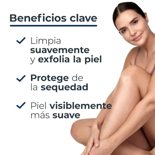 Eucerin ▫️ UreaRepair 5 % Gel de Banho Suave com Ureia (400 ml), produto de limpeza hidratante e esfoliante para o rosto e o corpo, que proporciona um alívio imediato; espuma de limpeza para pele seca e muito seca 3