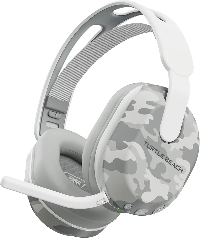 Turtle Beach ▫️ Auscultadores de jogos sem fios multiplataforma Stealth 500, para PS5 e PC
