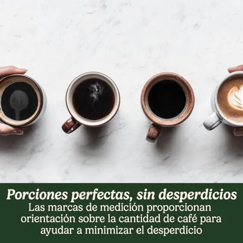 CUISINART ▫️ Moedor de café, Moedor de café compacto para uso doméstico, 1-12 chávenas, Diferentes graus de moagem - Cafeteira francesa - Percolador, café de gotejamento ou expresso, Fácil de limpar e de utilizar, Preto, Pequeno 5