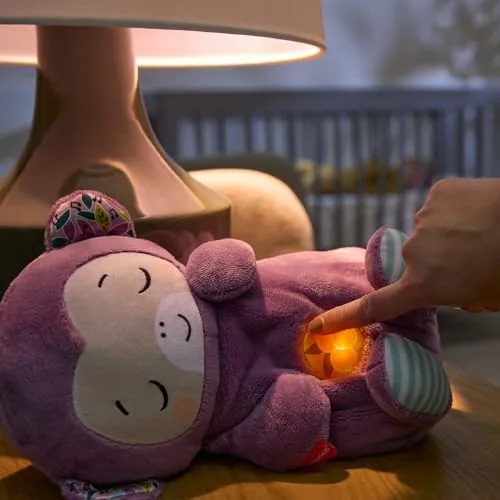 Fisher-Price ▫️ Peluche Macaco Roxo para bebé 3