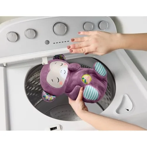 Fisher-Price ▫️ Peluche Macaco Roxo para bebé 4