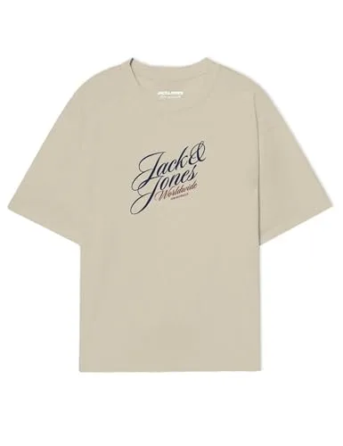 JACK & JONES ▫️ Camiseta Jorinwood SS de gola redonda Fst, embalagem de 3 peças (MP) para homem 4