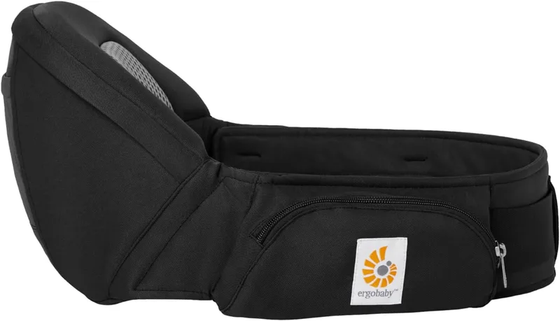 Ergobaby ▫️ Alta Hip Seat – porta-bebés com assento de anca para bebés e crianças pequenas a partir dos 4 meses (5,5 kg - 20,4 kg), porta-bebés com assento de anca e malha SoftFlex