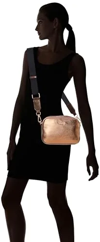 Munich ▫️ Block Fun FW25 Crossbody Camera C/Cooper, Malas e Mochilas para Mulher, Castanho, Médio 2