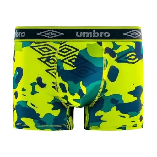 Umbro ▫️ Cuecas de microfibra lisas para homem (pacote de 3) 4