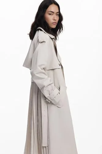 Desigual ▫️ TRENCH_PLEATED, 6008 BEIGE, S 5