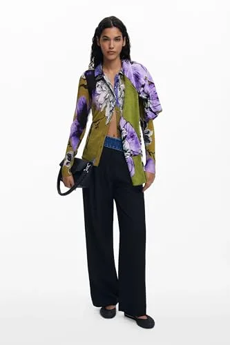 Desigual ▫️ Blusa Ts_tulleflower_l para mulher 4
