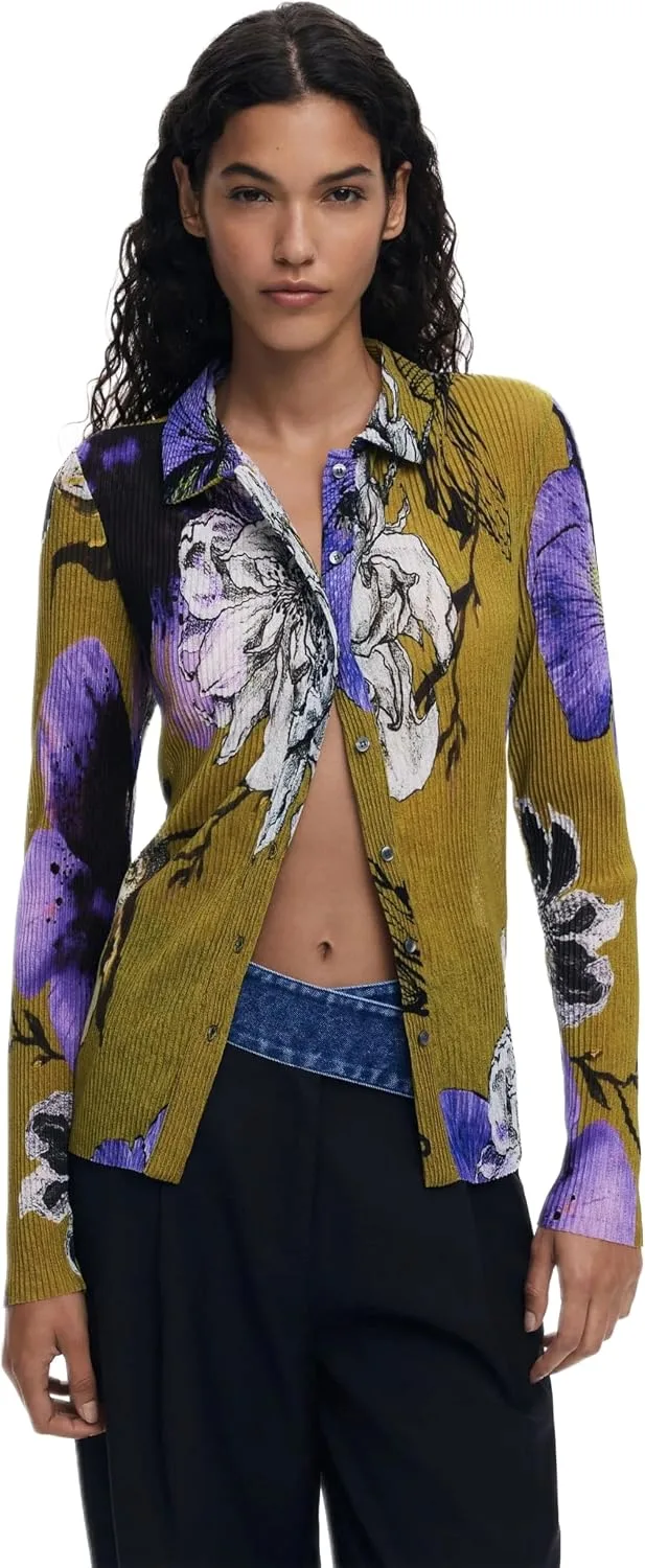 Desigual ▫️ Blusa Ts_tulleflower_l para mulher