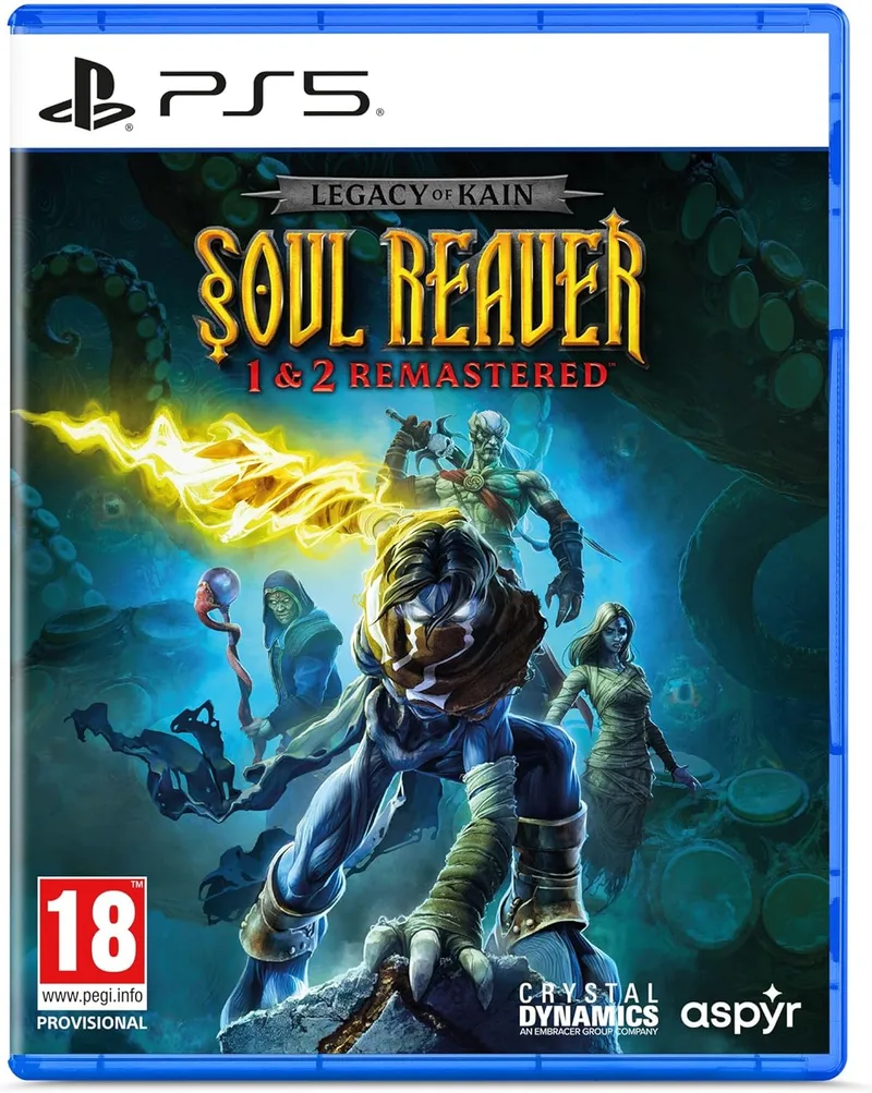 Aspyr ▫️ Legacy of Kain: Soul Reaver 1 & 2 Remasterizado - PS5