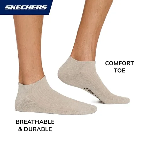 Skechers ▫️ Meias para homem, Bolo de creme irlandês/chocolate, 43-47 2