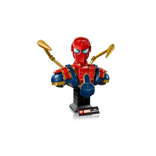 LEGO ▫️ Marvel Busto do Homem-Aranha de Ferro 76326 4