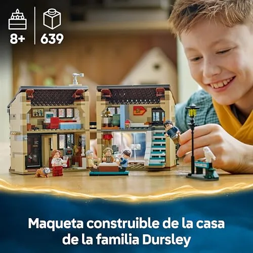 LEGO ▫️ Harry Potter Privet Drive: Visita da Tia Marge - Casa de brincar com 5 minifiguras e uma figura insuflável da Tia Marge - Presente para meninas e meninos a partir dos 8 anos, fãs de «O Prisioneiro de Azkaban» 76451 2