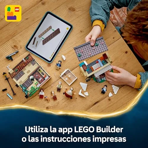 LEGO ▫️ Harry Potter Privet Drive: Visita da Tia Marge - Casa de brincar com 5 minifiguras e uma figura insuflável da Tia Marge - Presente para meninas e meninos a partir dos 8 anos, fãs de «O Prisioneiro de Azkaban» 76451 6