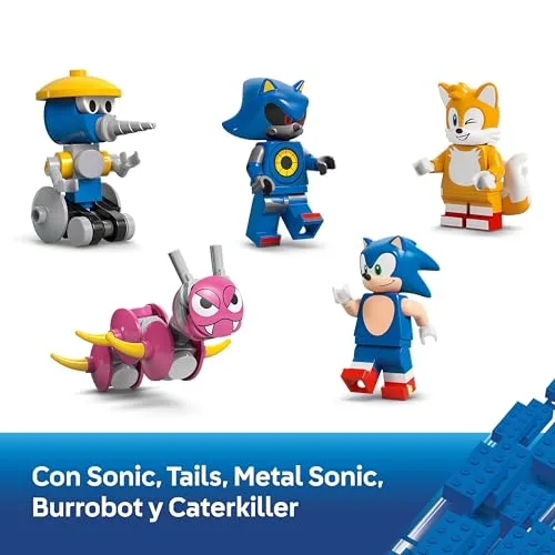 LEGO ▫️ Sonic The Hedgehog Team Sonic Command Truck - Conjunto interativo com um ATV e 5 figuras, incluindo o Tails - Presente para rapazes e raparigas a partir dos 8 anos e fãs de jogos - 77006 6