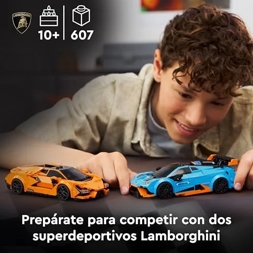 LEGO ▫️ Speed Champions Lamborghini Revuelto e Huracán STO 77238 2