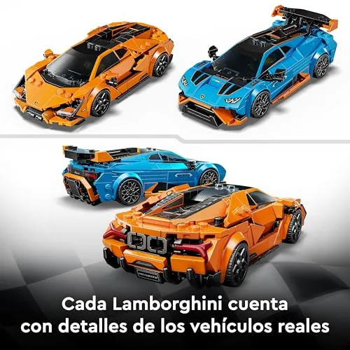LEGO ▫️ Speed Champions Lamborghini Revuelto e Huracán STO 77238 4