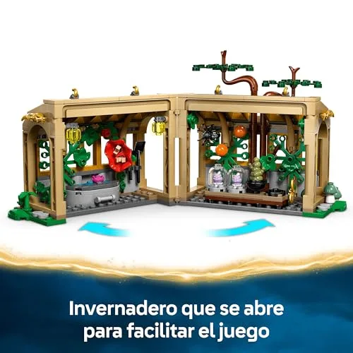 LEGO ▫️ Harry Potter Castelo de Hogwarts: Aula de Herbologia - Minifiguras de Neville Longbottom, Hermione Granger e Prof. Sprout - 3 Mandrágoras de Brinquedo - Presente para meninas e meninos a partir dos 8 anos 76445 3