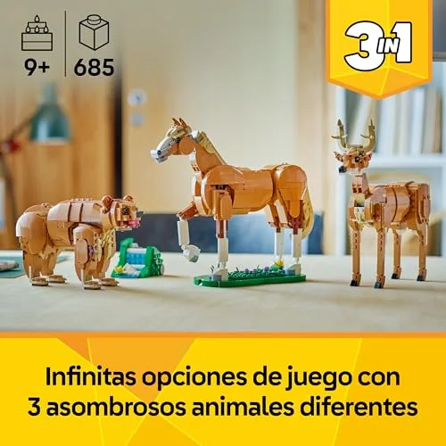 LEGO ▫️ Creator 3 em 1 Cavalo Nobre 31166 2