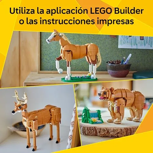 LEGO ▫️ Creator 3 em 1 Cavalo Nobre 31166 6