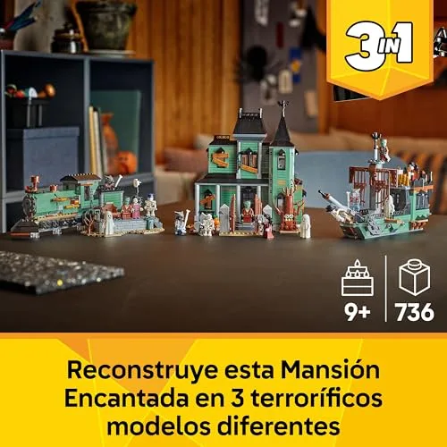 LEGO ▫️ Creator 3 em 1 Mansão Encantada 31167 2