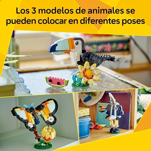 LEGO ▫️ Creator 3 em 1 Fauna Selvagem: Tucano Tropical 31173 3