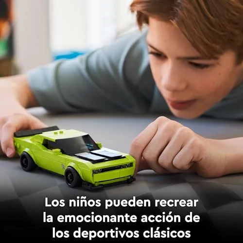 LEGO ▫️ Speed Champions Dodge Challenger SRT Hellcat Desportivo 77237 4