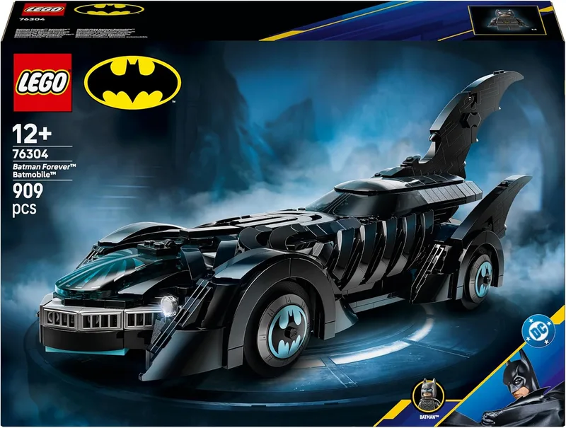 LEGO ▫️ DC Batmóvel do Batman Forever 76304