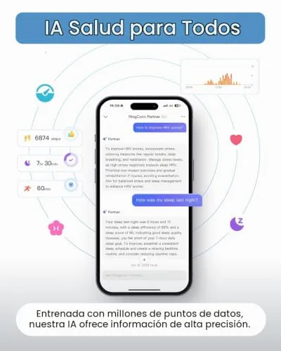 RingConn ▫️ Anel Inteligente Gen 2 Air - Duna Dourado - Tamanho 7 4