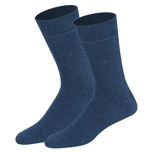 SOXCO ▫️ Meias de algodão para homem, até à panturrilha, embalagem de 12 pares 7