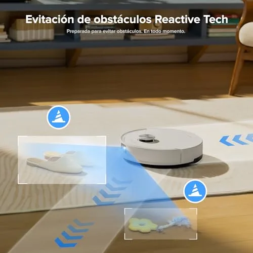 roborock ▫️ Conjunto Q10 S5+: Aspirador e esfregador de chão 2 em 1, 10 000 Pa, Branco 6