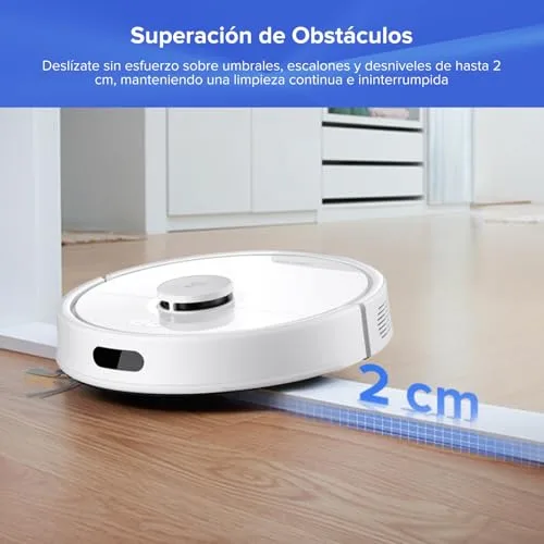 roborock ▫️ Q7L5+ Aspirador e esfregador robótico com sucção extrema de 8000 Pa, branco 6