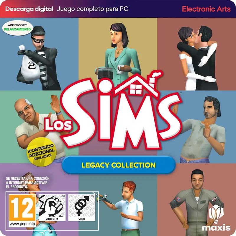 Electronic Arts ▫️ The Sims 1: Coleção Legado PCWin | Código de download imediato EA App - Origin | Jogos | Espanhol
