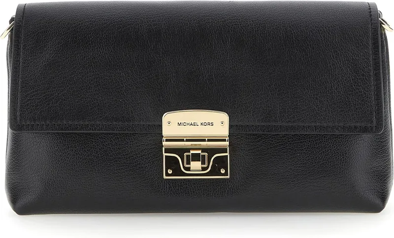 Michael Kors ▫️ 32S5G9XC8T-001 MD CONV POUCHETTE XBODY Mulher PRETO Tamanho Único