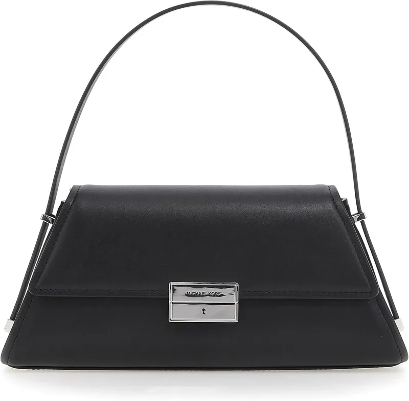 Michael Kors ▫️ 30F4SLNL2L-001 MD CONV SHLDR Mulher PRETO Tamanho Único