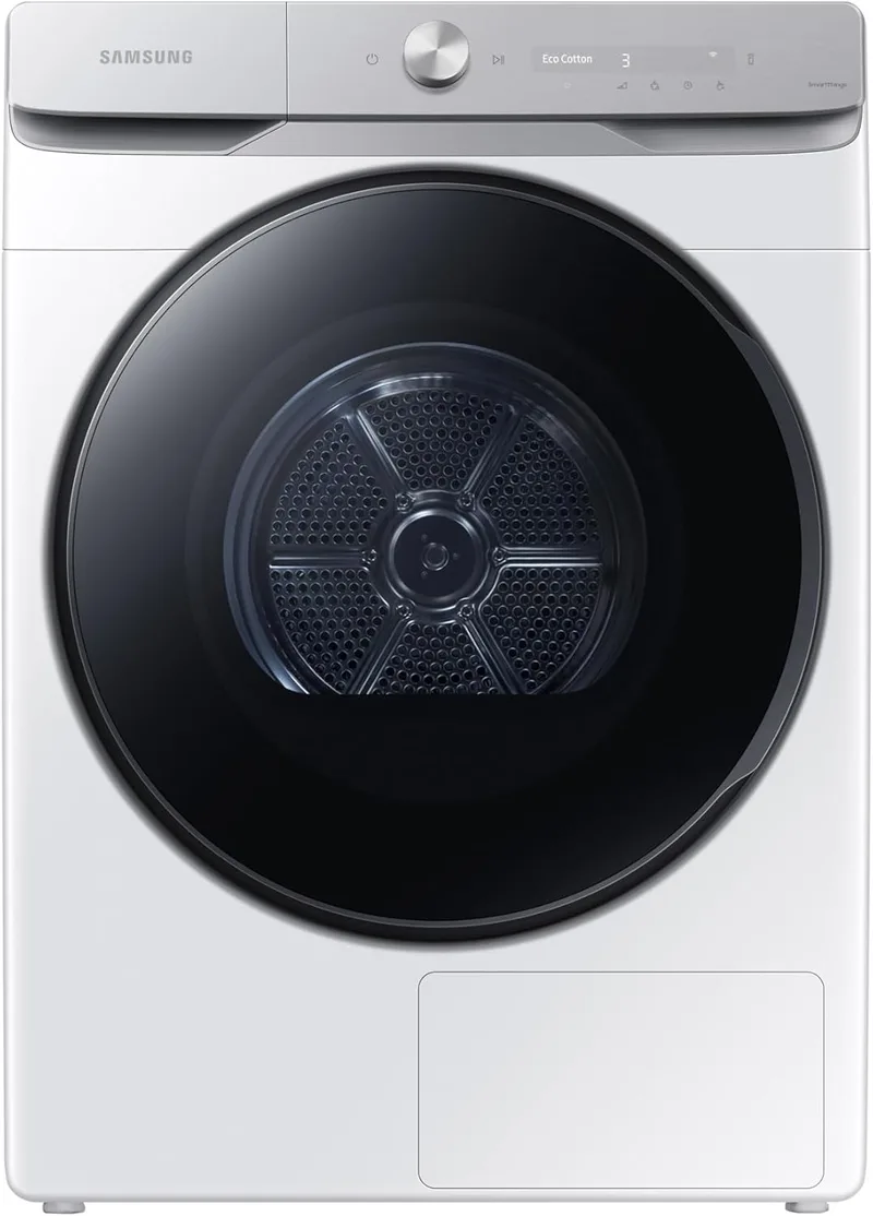 Máquina de secar roupa Samsung Bespoke AI 16Kg AI Dry Classe C Branco DV16DG8600BWU3