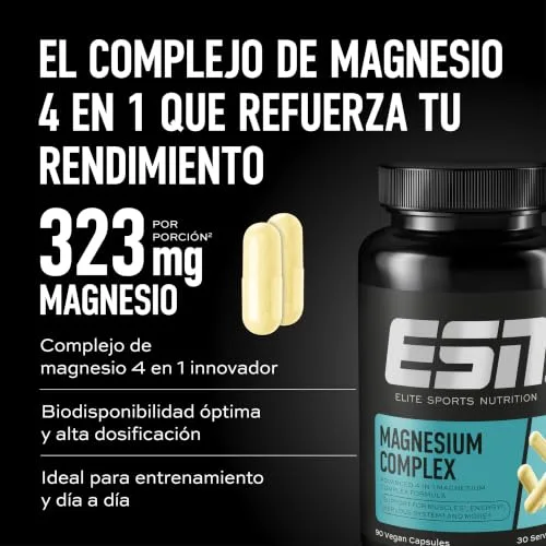 ESN ▫️ Magnesio Complex, 90 cápsulas 4