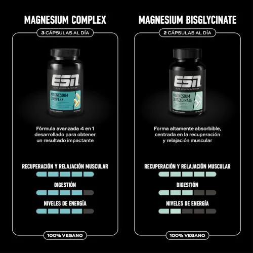 ESN ▫️ Magnesio Complex, 90 cápsulas 6