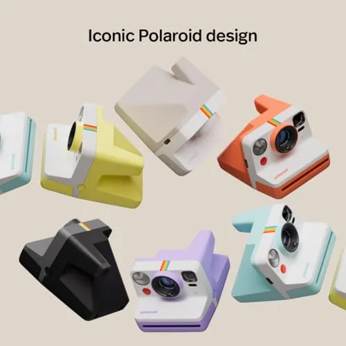 Polaroid ▫️ Câmara fotográfica instantânea Now Gen 3 com USB-C, amarela 4