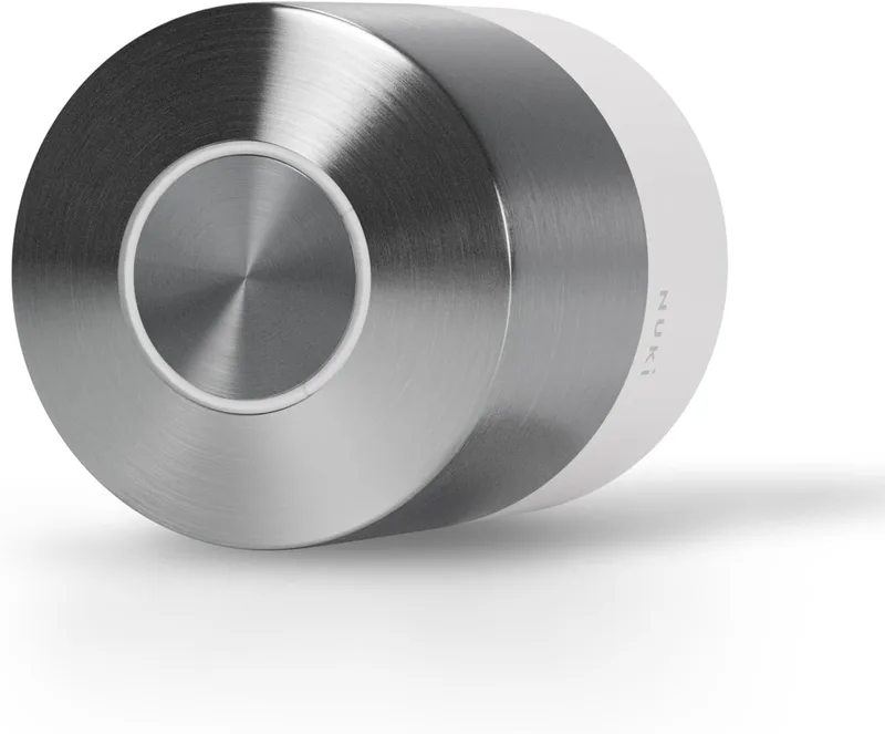 Nuki Smart Lock Pro com Bluetooth, WiFi & Matter, fácil integração na casa inteligente, fechadura eletrónica para fecho à distância, instalação fácil e adaptável sem mudar o cilindro.