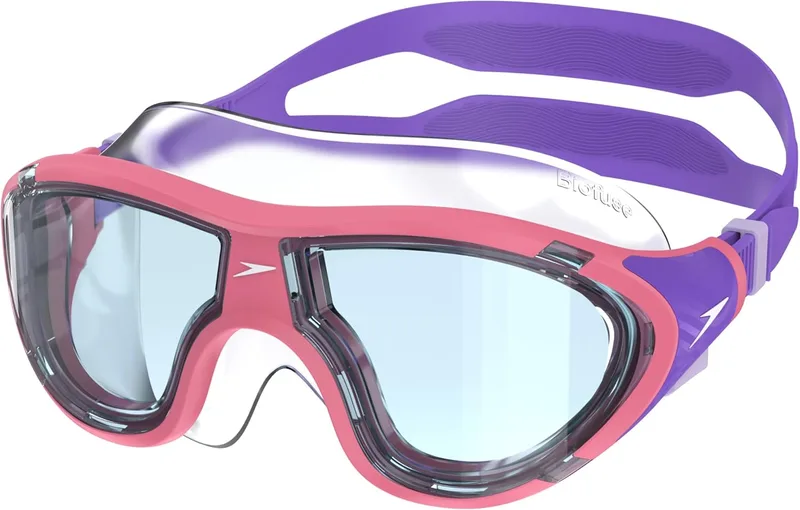 Speedo ▫️ Máscara Biofuse | Mergulho | Sem fugas | Design ergonómico Óculos unissexo para crianças